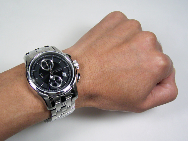 ハミルトン HAMILTON 腕時計 メンズ H32616133 自動巻き ブラックxシルバー アナログ表示