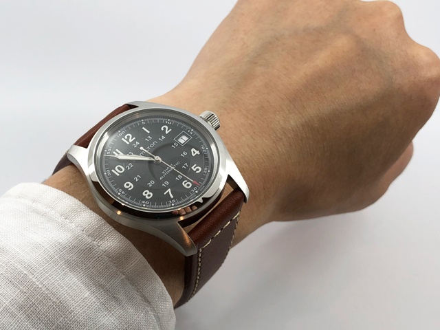 ハミルトン[HAMILTON]　カーキ・フィールド・オート38mm H70455533 正規品　腕時計