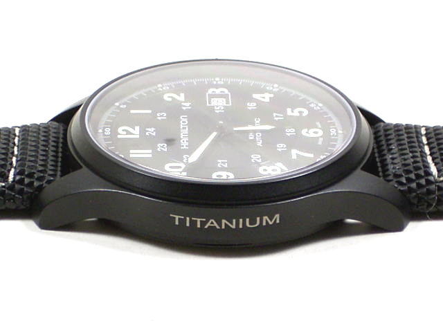 新品】ハミルトン カーキ フィールド チタニウム オート メンズ H70575733_3 メンズ腕時計