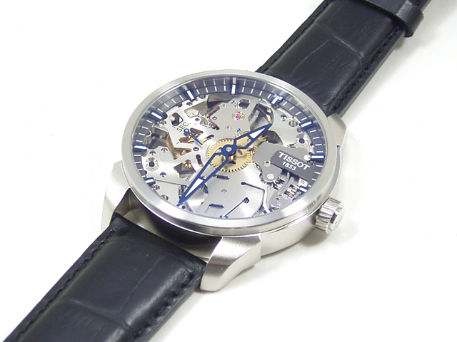 ティソ T-コンプリカシオン スケレッテ 腕時計 手巻き  メーカー保証付き